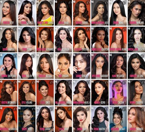 Binibining Pilipinas 2024 Top 40 officially announced.
